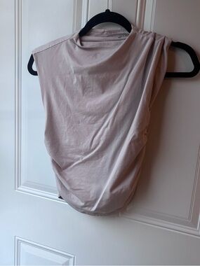 Abercrombie & Fitch Modal Basic Beige Sleeveless Light Tank